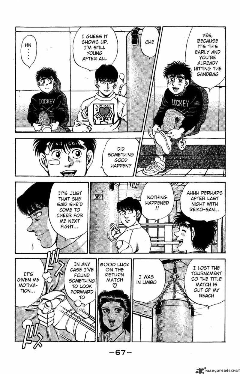 Hajime no Ippo: Fighting Spirit, Chapter 173 image 04